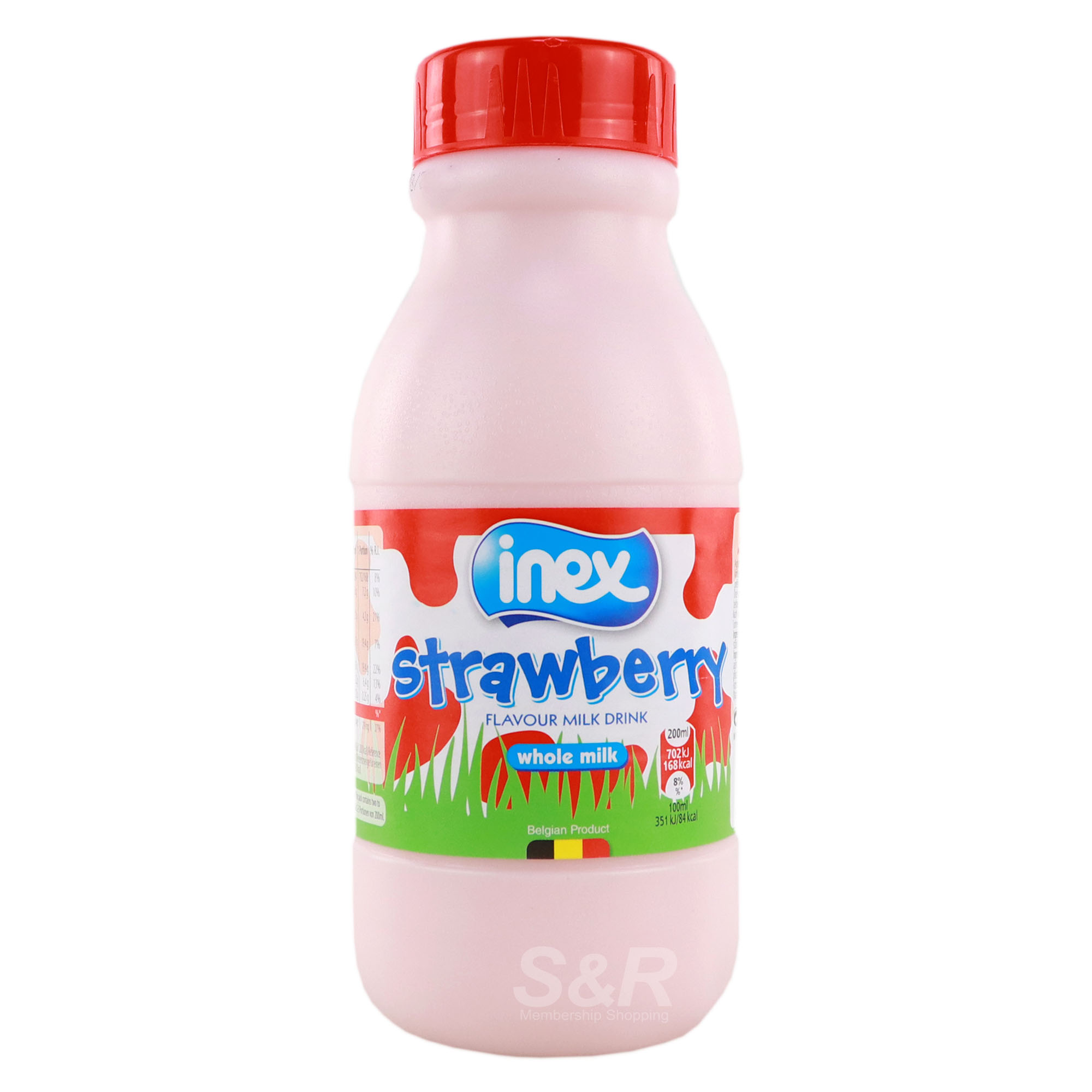 Inex Strawberry Flavour Milk Drink 500mL Inex Strawberry Flavour Milk Drink 500mL